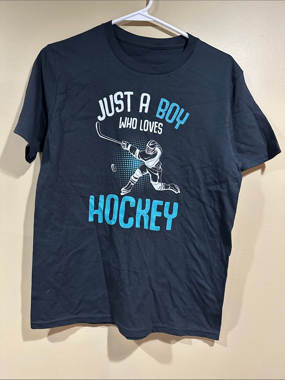 T-shirt with hockey graphic - Picture 1 of 1